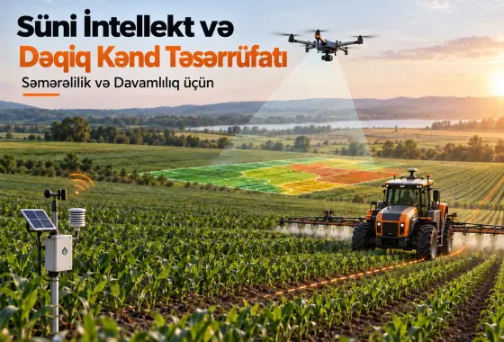 Süni İntellekt və Dəqiq Kənd Təsərrüfatı: Səmərəlilik və Davamlılıq üçün Kənd Təsərrüfatı Sistemlərinin Transformasiyası