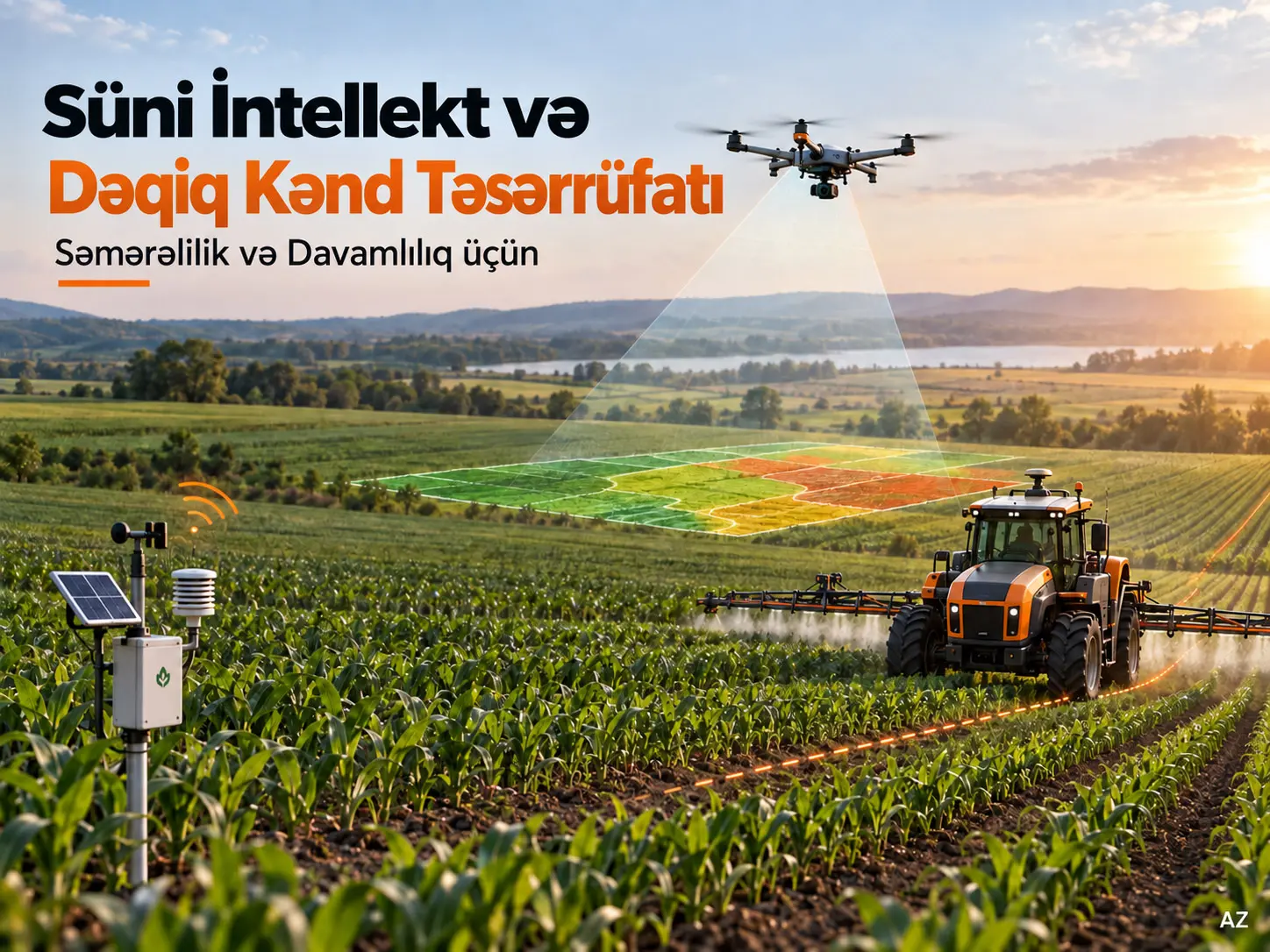 Süni İntellekt və Dəqiq Kənd Təsərrüfatı: Səmərəlilik və Davamlılıq üçün Kənd Təsərrüfatı Sistemlərinin Transformasiyası