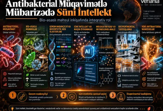 Süni İntellektlə Antibakterial Rezistentliklə Mübarizə: Bio-Əsaslı Məhsul İnkişafında İnteqrativ Rolu