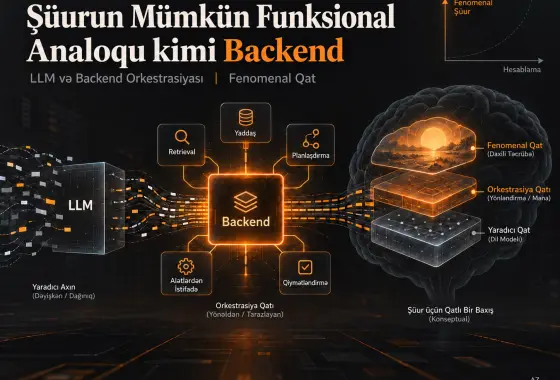 Şüurun Mümkün Funksional Analoqu kimi Backend: Diqqəti Dil Modelindən Orkestrasiya Qatına Yönəltmək