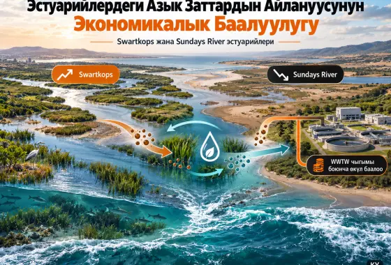 Swartkops жана Sundays River эстуарийлериндеги азык заттардын айлануусунун экономикалык баалуулугу
