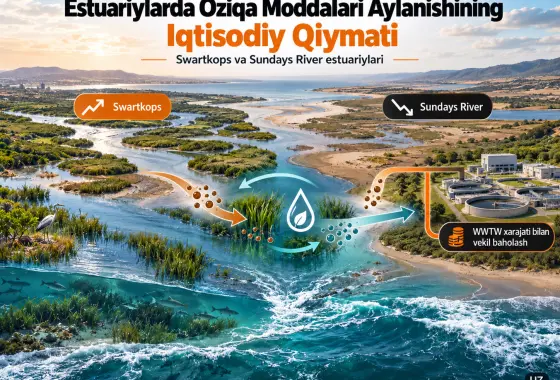 Swartkops va Sundays River estuariylarida oziqa moddalari aylanishining iqtisodiy qiymati