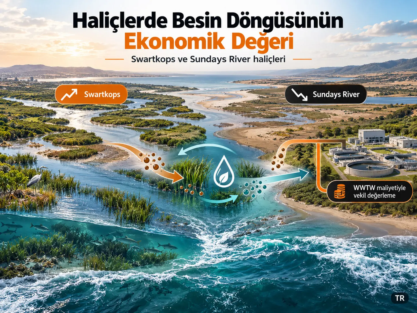 Swartkops ve Sundays River Haliçlerinde Besin Döngüsünün Ekonomik Değeri