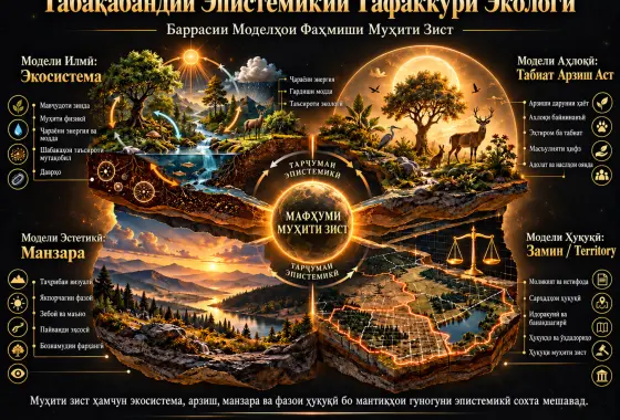 Табақабандии Эпистемикии Тафаккури Экологӣ: Баррасии Моделҳои Фаҳмиши Муҳити Зист