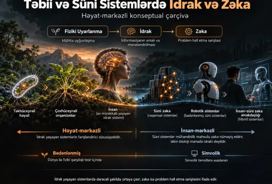 Təbii və Süni Sistemlərdə İdrak və Zəka