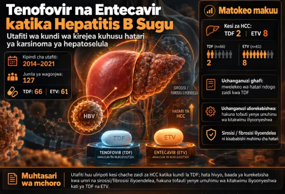 Tenofovir na Entecavir katika Hepatitis B Sugu: Utafiti wa Kundi wa Kirejea kuhusu Hatari ya Karsinoma ya Hepatoselula katika Hospitali ya Rufaa ya Ngazi ya Juu Kusini mwa Brazil