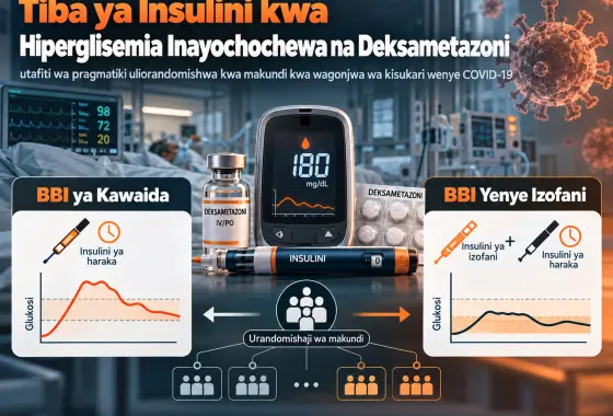 Tiba ya Insulini kwa Hyperglycemia Inayohusiana na Dexamethasone kwa Wagonjwa wa Kisukari wenye COVID-19: Jaribio la Pragmatiki la CRITICal Lililorandomishwa kwa Makundi