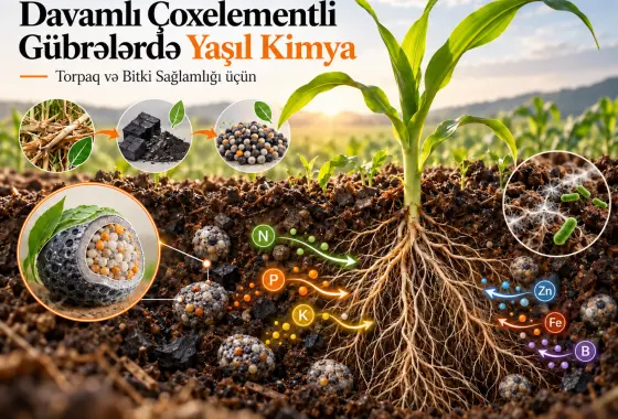 Torpaq və Bitki Sağlamlığını Yaxşılaşdırmaq üçün Davamlı Çoxelementli Gübrələrin Hazırlanmasında Yaşıl Kimya Strategiyaları