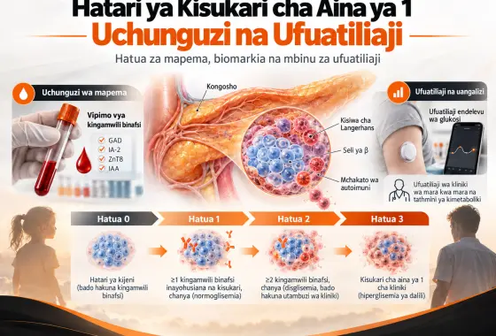 Uchunguzi na Ufuatiliaji wa Hatari ya Kisukari cha Aina ya 1: Eneo Linaloendelea na Changamoto Zilizo Mbele