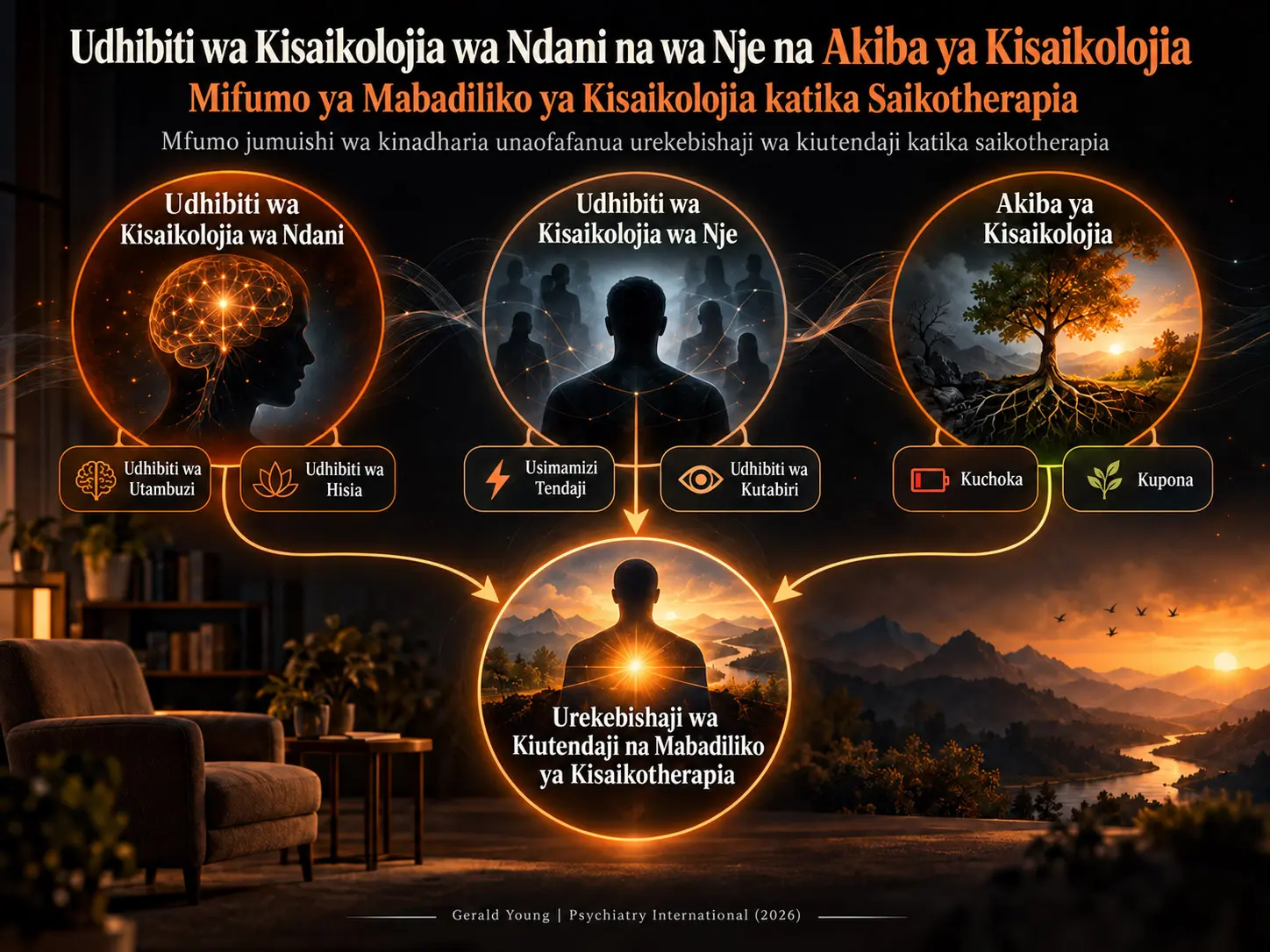 Udhibiti wa Kisaikolojia wa Ndani na wa Nje na Akiba ya Kisaikolojia: Mifumo ya Mabadiliko ya Kisaikolojia katika Saikotherapia