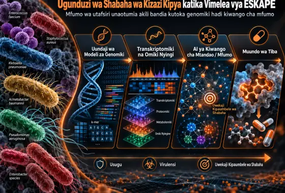 Ugunduzi wa Shabaha wa Kizazi Kipya katika Vimelea vya ESKAPE: Mfumo Unaosaidiwa na Akili Bandia kutoka Uchambuzi wa Omiki hadi Uundaji wa Modeli za Kiwango cha Mfumo na Matumizi ya Kliniki
