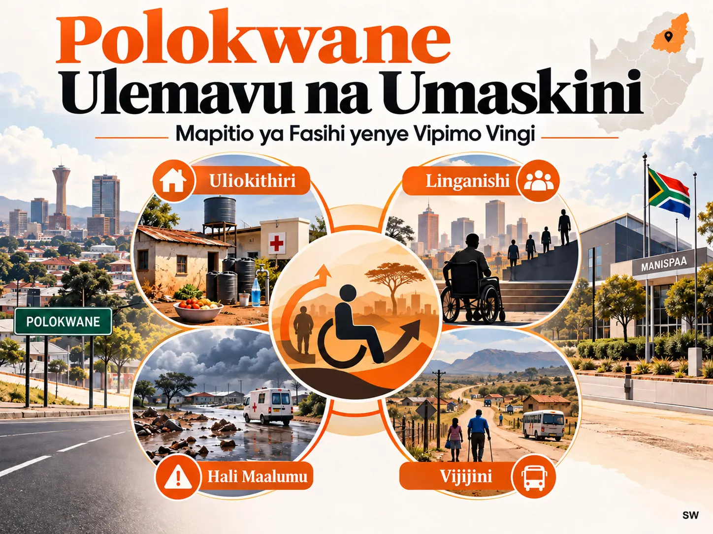 Uhusiano kati ya Ulemavu na Umaskini katika Manispaa ya Polokwane, Afrika Kusini: Mapitio ya Fasihi yenye Vipimo Vingi