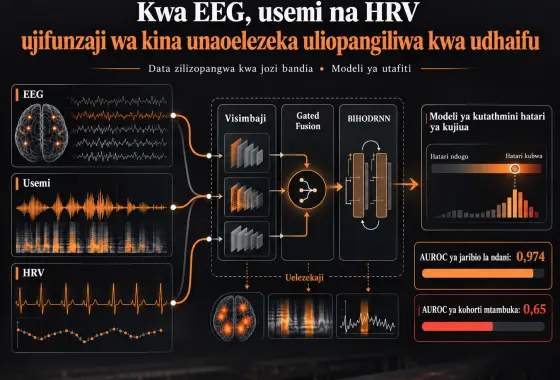 Ujifunzaji wa kina unaoelezeka uliopangiliwa kwa udhaifu kwa tathmini ya hatari ya kujiua kwa data za EEG, usemi na HRV zilizopangwa kwa jozi bandia