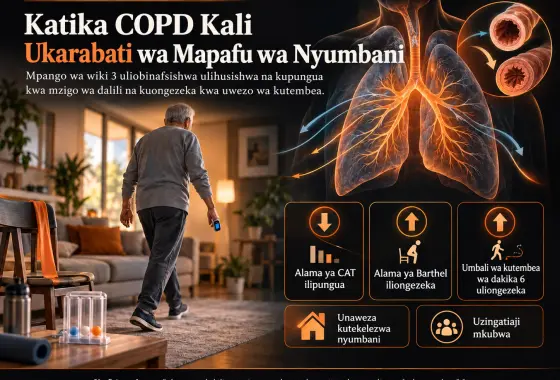 Ukarabati wa Mapafu wa Nyumbani katika Ugonjwa Sugu Mkali wa Mapafu Unaokwamisha Mtiririko wa Hewa: Je, Una Manufaa?