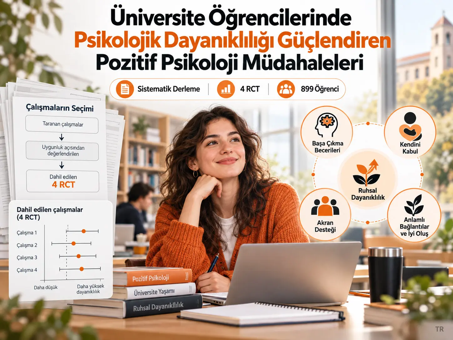 Üniversite Öğrencilerinde Psikolojik Dayanıklılığı Artırmaya Yönelik Pozitif Psikoloji Müdahaleleri: Sistematik Bir Derleme