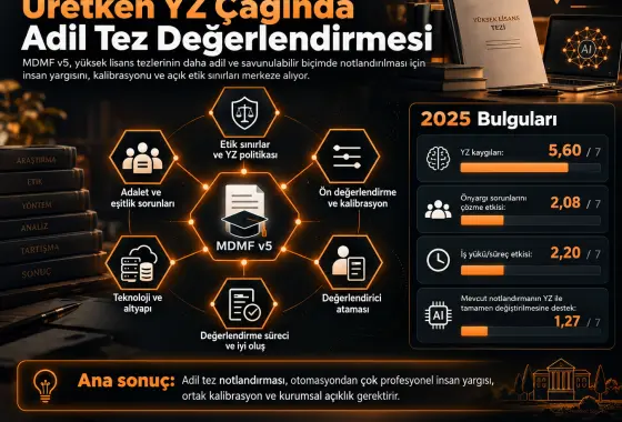 Üretken Yapay Zekâ Çağında Adil Notlandırma: Yüksek Lisans Tezi Notlandırma Çerçevesinin Tanıtılması