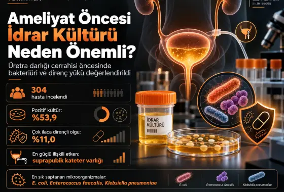 Üretra Darlığı Cerrahisi Geçiren Erkeklerde Ameliyat Öncesi Bakteriüri ve Antimikrobiyal Direnç