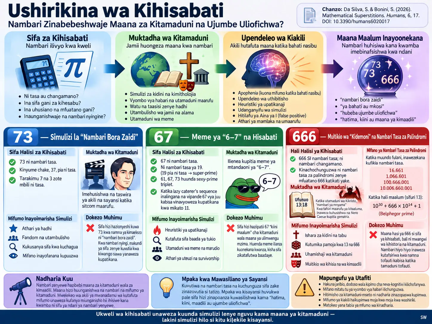 Ushirikina wa Kihisabati: Nambari Zinabebeshwaje Maana za Kitamaduni na Ujumbe Uliofichwa?