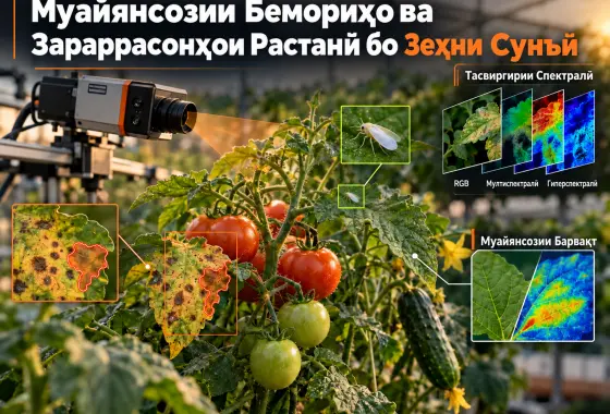 Усулҳои Зеҳни Сунъӣ барои Муайянсозии Бемориҳо ва Зараррасонҳои Растанӣ: Баррасӣ