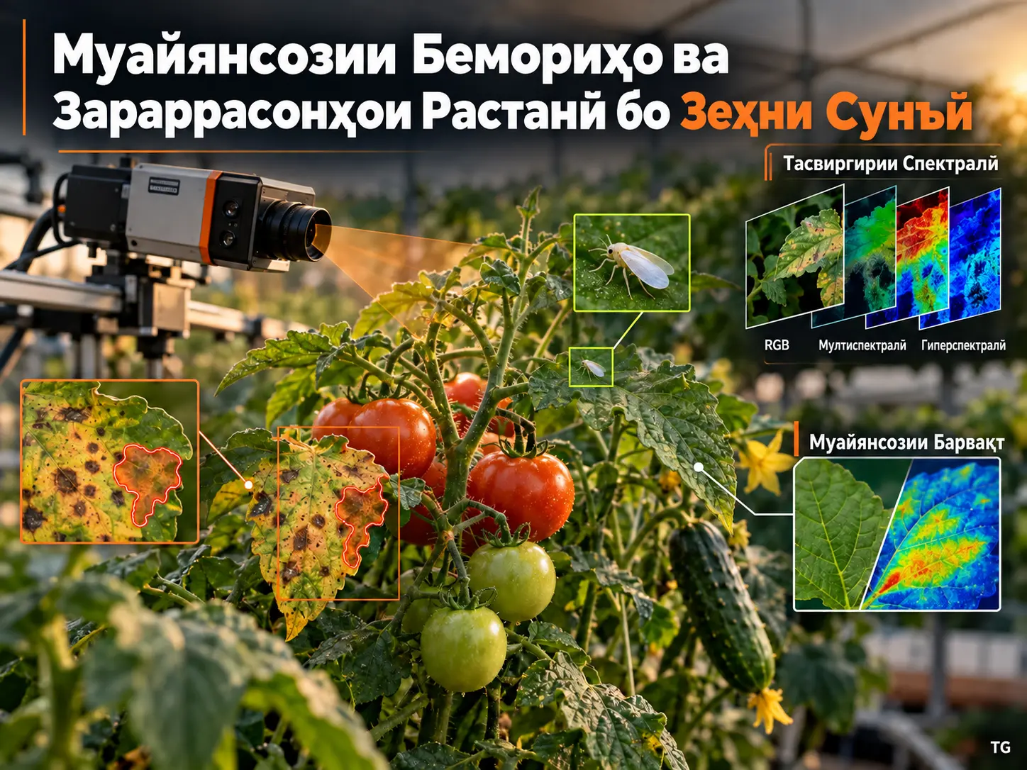 Усулҳои Зеҳни Сунъӣ барои Муайянсозии Бемориҳо ва Зараррасонҳои Растанӣ: Баррасӣ