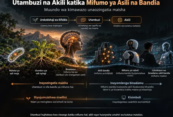 Utambuzi na Akili katika Mifumo ya Asili na Bandia