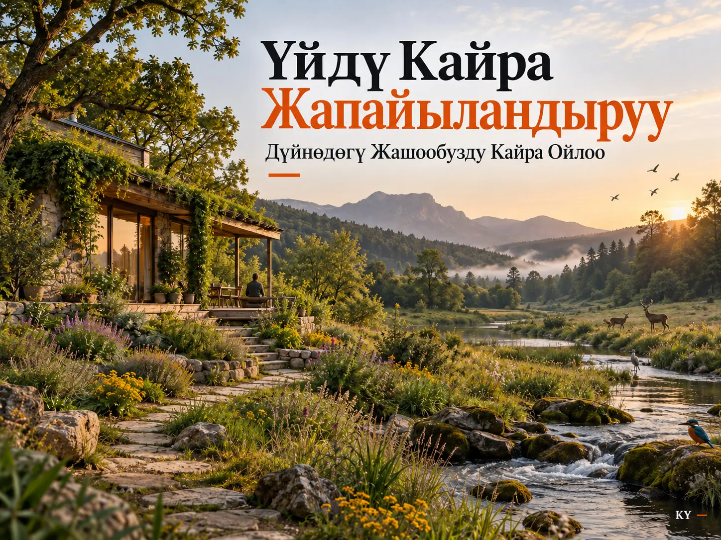 Үйдү Кайра Жапайыландыруу: Дүйнөдөгү Жашообузду Кайра Ойлоо