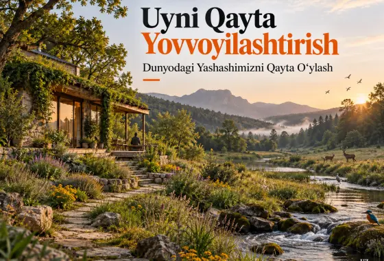 Uyni Qayta Yovvoyilashtirish: Dunyodagi Yashashimizni Qayta Oʻylash