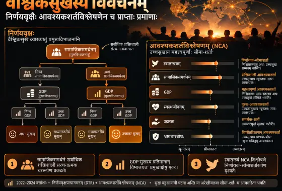 वैश्विकप्रसन्नतायाः व्याख्या: Decision Trees तथा Necessary Condition Analysis इत्येतयोः प्रमाणानि