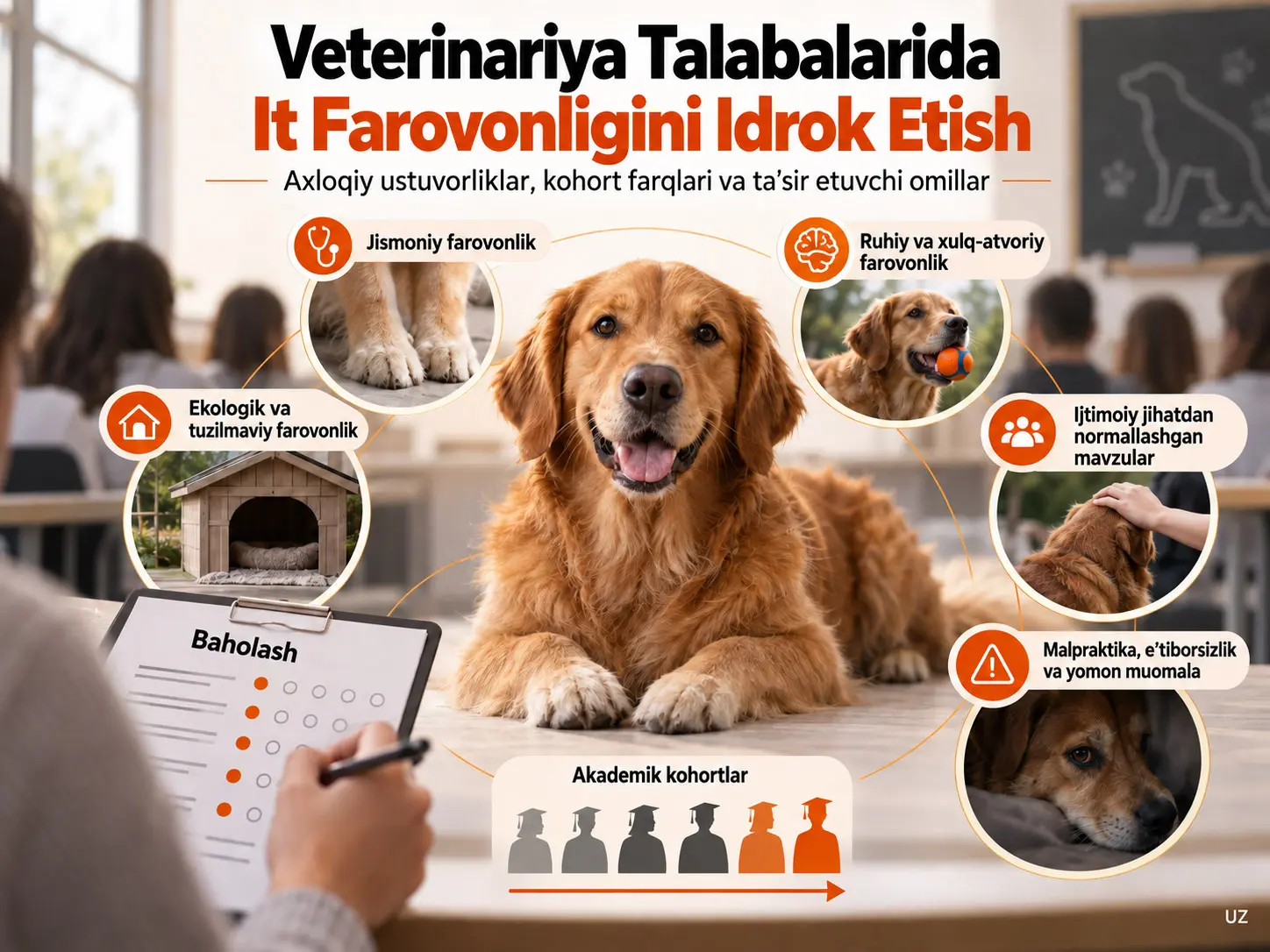 Veterinariya Talabalari Itlar Farovonligini Qanday Ustuvorlashtiradi? Olti Akademik Kohortda Axloqiy Idrok, Ko‘rinuvchanlik va Ijtimoiy-Madaniy Farqlar