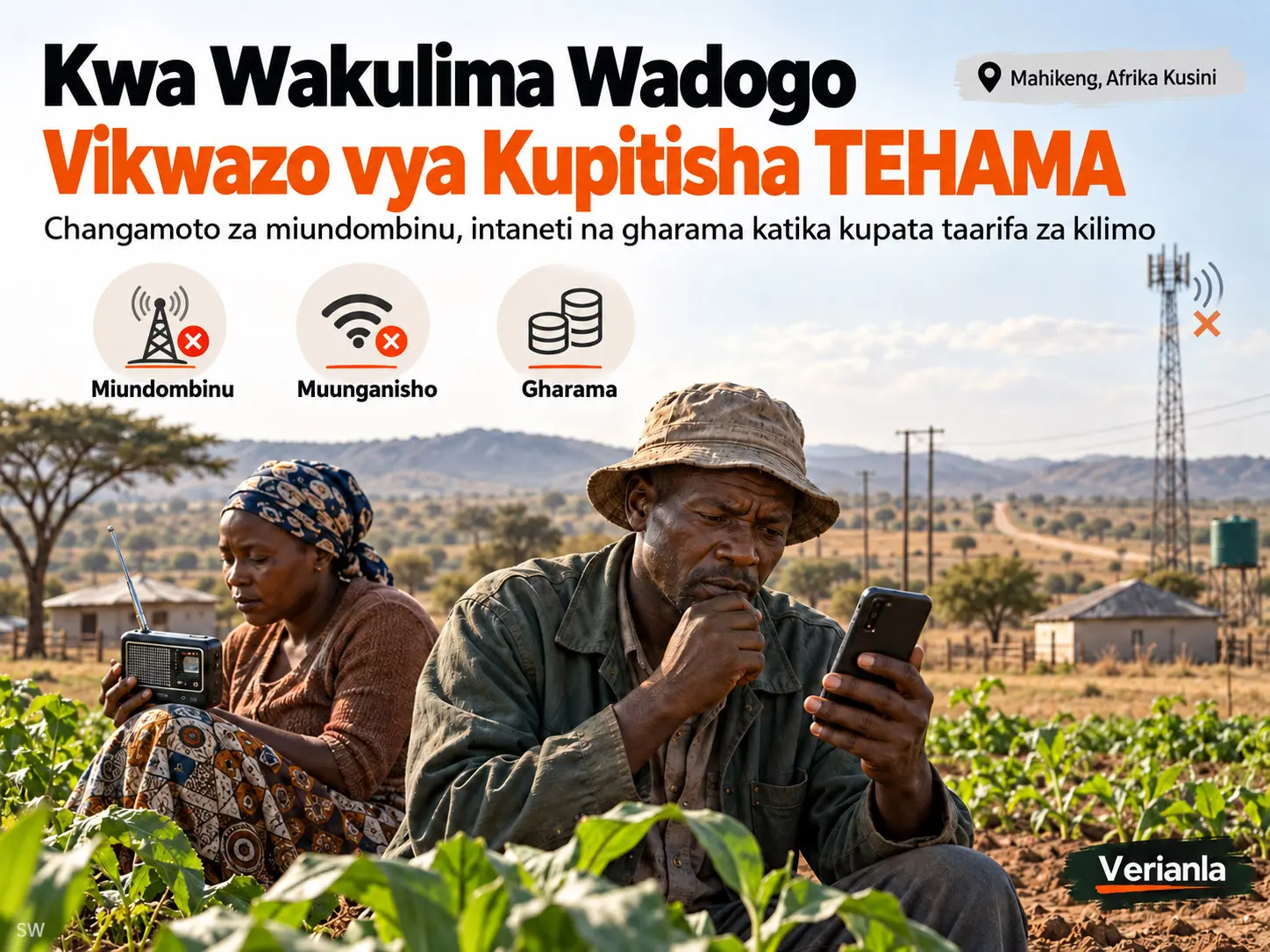 Vikwazo vya Kupitisha Teknolojia ya Habari na Mawasiliano (ICT) kwa Kupata Taarifa za Kilimo na Wakulima Wadogo katika Mahikeng, Northwest Province