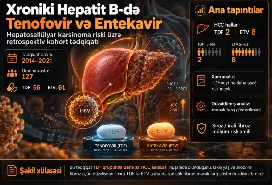 Xroniki Hepatit B-də Tenofovir və Entekavir: Cənubi Braziliyadakı Üçüncü Səviyyəli Xəstəxanada Hepatosellülyar Karsinoma Riski üzrə Retrospektiv Kohort Tədqiqatı
