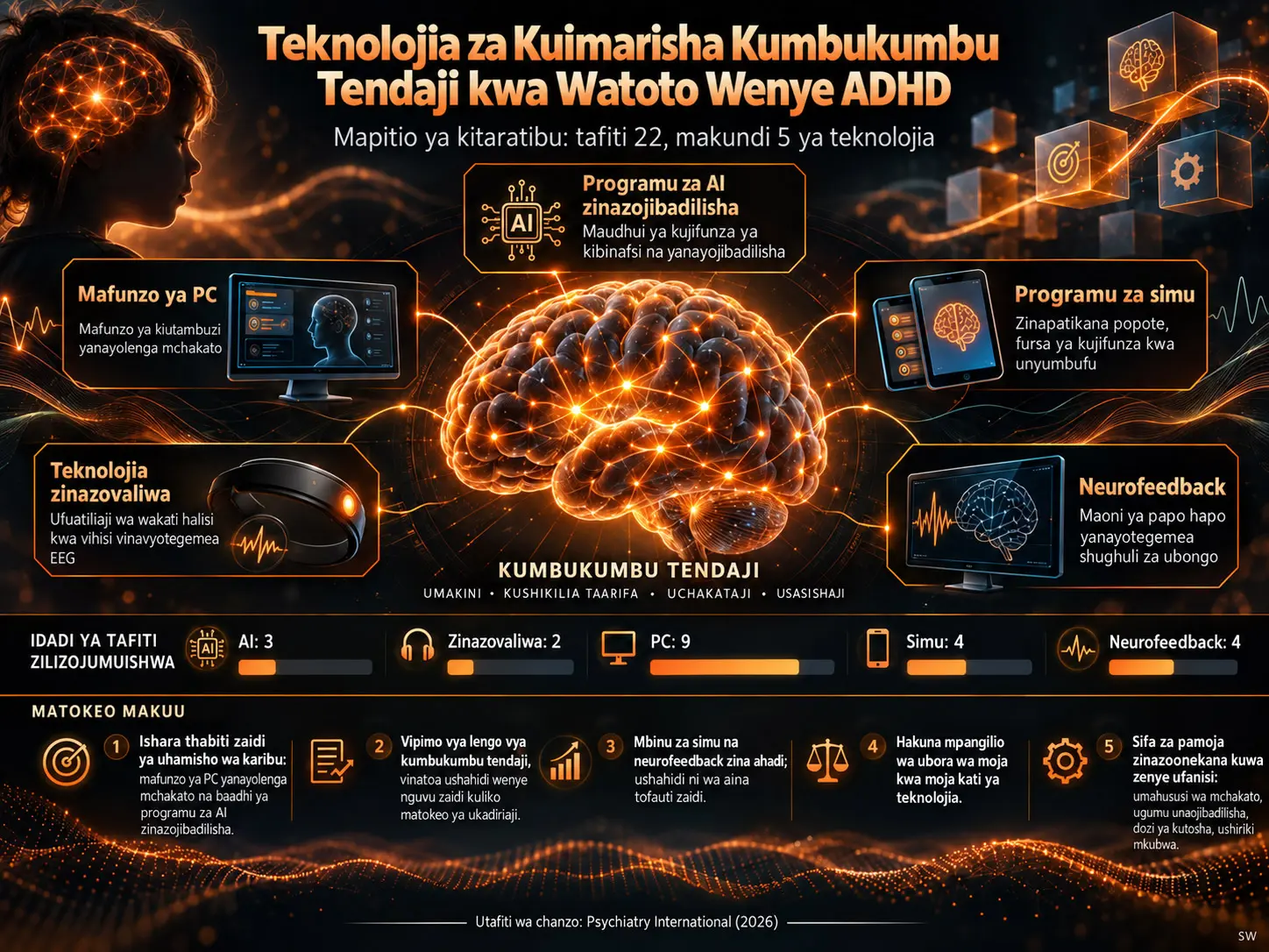 Zana za Teknolojia za Kuimarisha Kumbukumbu Tendaji kwa Watoto Wenye ADHD: Mapitio ya Kitaratibu