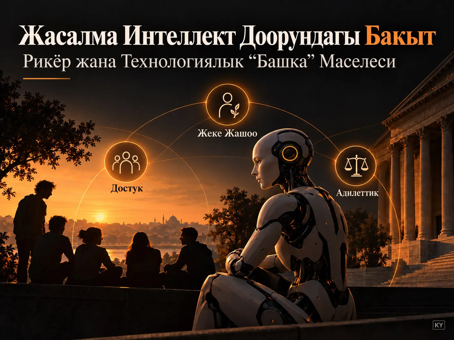 Жасалма Интеллект Доорундагы Бакыт: Рикёр жана Технологиялык “Башка” Катары Адам Сымал Жасалма Интеллект Маселеси