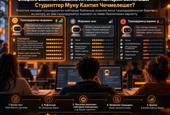 Жасалма Интеллект Колдоосундагы Окууда Эмоцияга Сезимтал Кайтарым Байланышты Студенттер Кантип Чечмелешет? Класстык Изилдөөдөн Далилдер