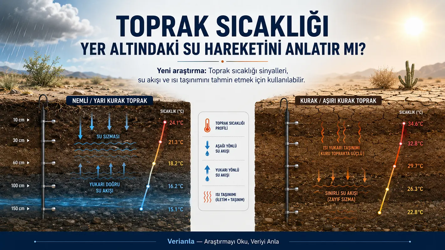 Tuproq harorati yer ostidagi suv harakatini aytib bera oladimi?